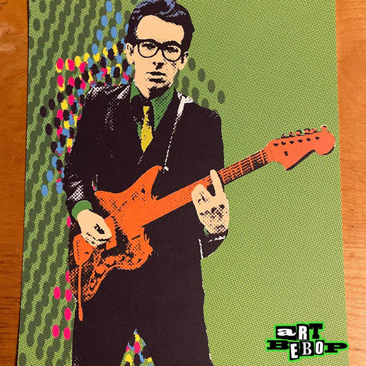Elvis Costello (Giclee Print)